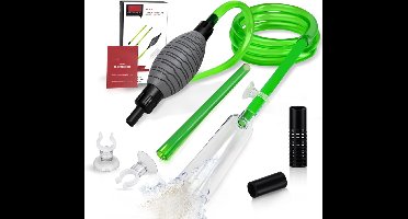 Core® Aquarium Stofzuiger - Bodemreiniger - Gravel Cleaner – Groen - 29cm x 16cm x 8cm