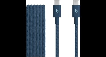 Beats Geweven USB-C naar USB-C kabel 60W - 1,5 meter - Nitro Navy
