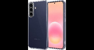 Hoesje - Geschikt voor Samsung Galaxy A57 - Sterk & Shockproof - Hoes Cover - Siliconen Case - Transparant
