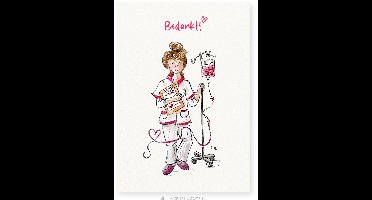 bedankt zuster/ verpleegkundige/ arts/ dokter