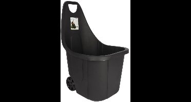 Talen Tools Tuinafvalbak op wielen 60 liter, kantelbaar en vochtbestendig, ideaal voor bladeren en takjes opruimen