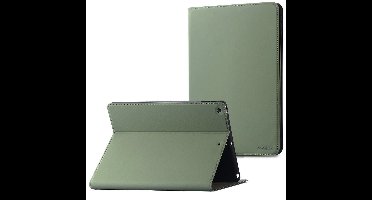 Accezz Tablet Hoes - Geschikt voor Apple iPad 9/8/7 10.2 inch (9e generatie 2021 / 8e generatie 2020 / 7e generatie 2019) - Classic Tablet Case - Groen