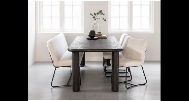 DTP home Scala Eettafel Clio rechthoekig 260x100x76 cm – Mortex – Pepper