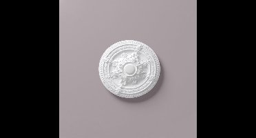 Plafond Rozet NMC R11 ARSTYL Noel Marquet Sierelement tijdeloos klassieke stijl wit diameter 66 cm