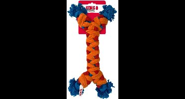 Kong Rope Rally Bone - Trekspeelgoed - 38.1x15.88x3.18 cm Multi-Color M