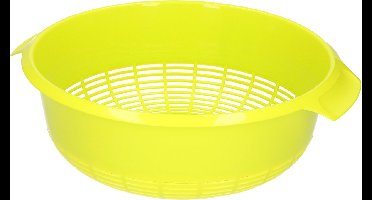 Kunststof keuken vergieten van 27 x 10 cm in de kleur groen - Keuken accessoires