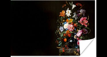 Poster Oude meesters - Kunst - Vaas met bloemen - Jan Davidsz de Heem - 30x20 cm