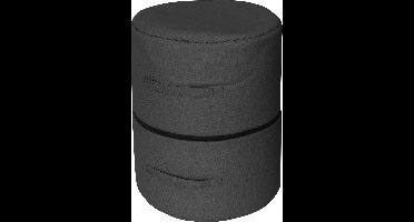 Poef Twin 50x30cm antraciet