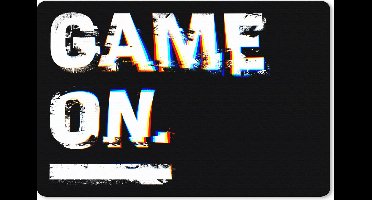 Muismat XXL 120x80 cm - Bureau onderlegger - Bureau mat Game - Quotes - Gamer - Bureaumat - Gaming mousepad xl - Bureaulegger groot - Computer deskmat - Geschikt voor Gaming Muis en Gaming PC set