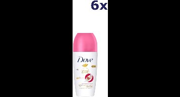Dove Go Fresh Deo Roller Pomegranate - 6 x 50 ml