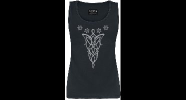 The Lord Of The Rings Abendstern Dames Tanktop - zwart - XXL