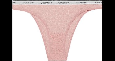 Calvin Klein dames Brazilian - Brazilian slip - lichtroze