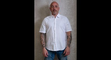 BOSS - Hemd - Maat M - Mannen - 100 WHITE -