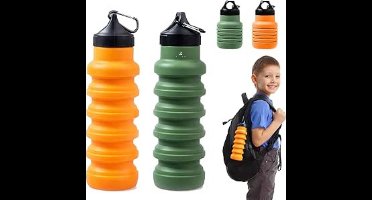 Vouwbare Fles - Drinkfles Vouwbaar - Waterfles Vouwbaar