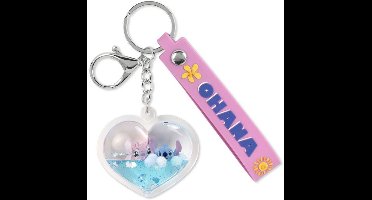 Lilo & Stitch Ohana Unisex Sleutelhanger - zilverkleurig - Standard