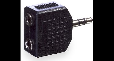 Scanpart mini jack adapter - Dubbele 3.5 mm aansluiting - 3.5 mm naar 3.5 mm - Stereo audio