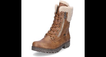 Rieker dames veterboot bruin
