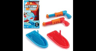 Hasbro Battleship Splash Game – Waterspel voor Kinderen – Waterpistool & Speelschip – Buitenspeelgoed Zomer