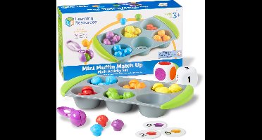 Mini muffin sorteren reken activiteitenset