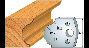 CMT - Profielmessen voor profielfreeskop - Frees - Snijgereedschappen - Profielfrees - 1 Stuk(s)