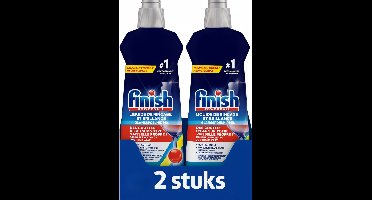 Finish Glansspoel Lemon 800ml - 2 Stuks - Voordeelverpakking
