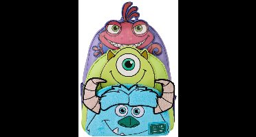 Disney Pixar Loungefly Mini Rugzak Monsters Inc. Mike, Sulley and Randall