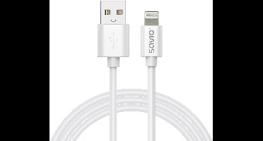 Savio CL-192 USB-kabel USB 2.0 1 m USB A Wit