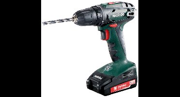 Metabo BS 18 Accu-Boorschroefmachine – 18V, 2x 1,5Ah Li-Ion Accu’s, Compact & Krachtig