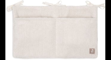 Jollein Boxzak Organizer - 49x30cm - Cloudy Rib - Oatmeal - Boxopbergzak