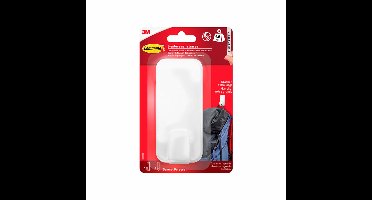 Haak voor ophanging 3M 4,5 Kg Wit Plastic (1 Stuks)