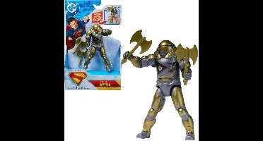 DC Comics, Superman, Green Lantern, Epic Strike-actiefiguur, 15 cm hoog, authentieke filmstijl, inclusief 2 accessoires, speelgoed