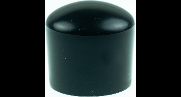 Verlofix Meubeldop Ronde Poot Diam.25mm Kunststof Zwart 4stuks