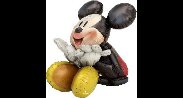 Amscan - Airwalker - Folie ballon - Mickey Mouse - 63x73 Cm - Leeg.