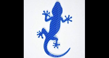 Auto Reflecterende Sticker , Waarschuwing Tape, Reflecterende Strips, Veiligheid Mark, krokodil - blauw