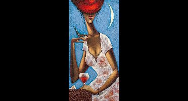 Kunstdruk Ira Tsantekidou - Rose d'Anjou 1 50x100cm