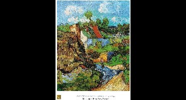 Kunstdruk Vincent Van Gogh - Houses at Auvers 60x80cm