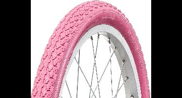 AMIGO Ortem Boost buitenband - Fietsband 18 inch - ETRTO 47-355 - Lichtroze