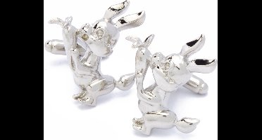 Manchetknopen - Konijnen met Wortels