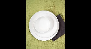 Mat White Diep Bord D22cm