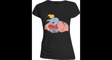 DUMBO - CLASSIC DUMBO WOMEN T-SHIRT - BLACK