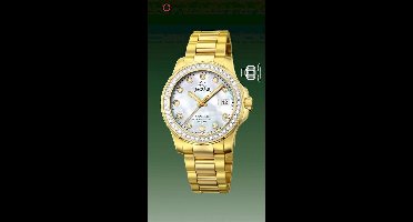 Jaguar Executive Diver Ladies Horloge - Jaguar dames horloge - Goud - diameter 34.5 mm - roestvrij staal
