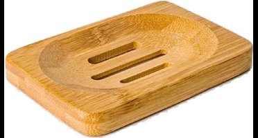 *** Stijlvolle Zeephouder van Bamboe - Ideaal voor zeep, shampoo bars en meer - Praktisch en duurzaam - Zeepplankje & Gastenzeep Houder - Soap Dish - van Heble® ***