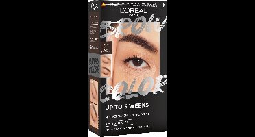 L'Oréal Paris Brow Color wenkbrauwverf - getinte wenkbrauwen tot wel 5 weken* - resultaten na 5 min. - 3.0 Dark Brunette - 30 ml