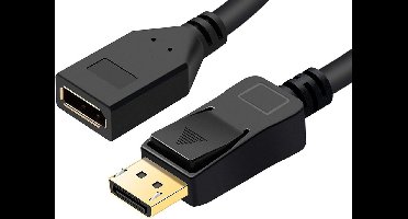Microconnect DP-MFG-200 DisplayPort kabel 2 m Zwart