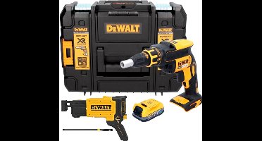 DeWalt DCF 620 NT accu-droogbouwschroevendraaier 18 V 30 Nm borstelloos + 1x Powerstack accu 1.7 Ah + TSTAK - zonder oplader