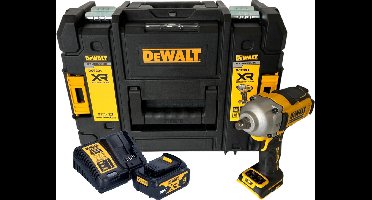 DeWalt DCF 891 M1T accu-slagmoersleutel 18 V 1084 Nm 1/2" borstelloos + 1x accu 4,0 Ah + TSTAK + oplader
