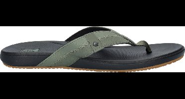 Reef Cushion Phantom 2.0 Olive/Gum Heren Slippers - Zwart/Olijfgroen - Maat 47