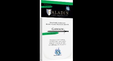 55 Paladin Gawain Card Sleeves 57 x 89mm (GAW-CLR)