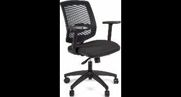 Linea bureaustoel - New Malice 01 - ergonomisch EN1335 - multi verstelbaar - max. draagvermogen 110kg - zwart - LF-2032003