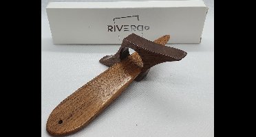 Duimlegger - Duimlezer - Boeklezer - Paginahouder voor boeken - Gemaakt van Walnotenhout